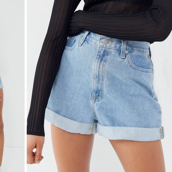 bdg mom high rise shorts